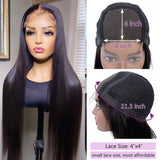 Brazilian Straight Lace Front Human Hair Wig
