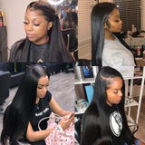 Brazilian Straight Lace Front Human Hair Wig