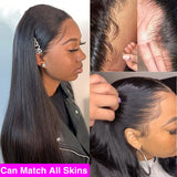 Brazilian Straight Lace Front Human Hair Wig