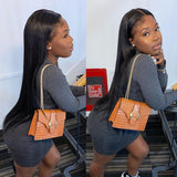 Brazilian Straight Lace Front Human Hair Wig