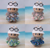 Summer 2025 Collection — Pack of 10 Labubu Outfits (15–17 cm)