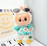 Summer 2025 Collection — Pack of 10 Labubu Outfits (15–17 cm)