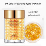 24K Gold Skincare Set: Face Essence, Cream, Mask, Eye Cream & Patch