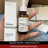 Ordinary 8% Ascorbic Acid + 2% Alpha Arbutin + Hyaluronic Acid 30ml Essence