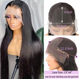 Brazilian Straight Lace Front Human Hair Wig