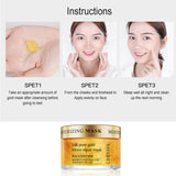 Hot 24K Gold Anti Aging Care & Anti Wrinkle Facial Mask