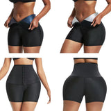 High Waist Compression Body Shaper Sauna Waist Shorts for Women