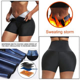 High Waist Compression Body Shaper Sauna Waist Shorts for Women
