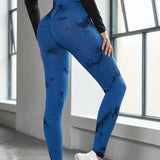 High Waist Seamless Tie Dye Leggings