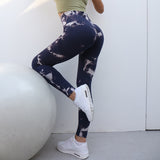 High Waist Seamless Tie Dye Leggings