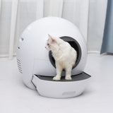 Wifi Automatic Smart Litter Box - Drawer Type Anti Splash Self Cleaning Litter Box