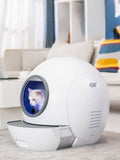 Wifi Automatic Smart Litter Box - Drawer Type Anti Splash Self Cleaning Litter Box