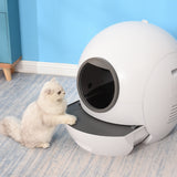 Wifi Automatic Smart Litter Box - Drawer Type Anti Splash Self Cleaning Litter Box