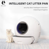 Wifi Automatic Smart Litter Box - Drawer Type Anti Splash Self Cleaning Litter Box