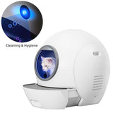 Wifi Automatic Smart Litter Box - Drawer Type Anti Splash Self Cleaning Litter Box