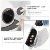 Wifi Automatic Smart Litter Box - Drawer Type Anti Splash Self Cleaning Litter Box
