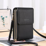 Buylor Soft Leather Women&#39;s Bag Wallets Touch Screen Cell Phone Purse Bags of Women Strap Handbag Female Crossbody Shoulder Bag