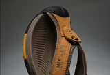 Cow Leather Anti-slip Men Beach Slippers | Sandals