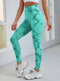 High Waist Seamless Tie Dye Leggings