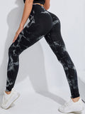 High Waist Seamless Tie Dye Leggings