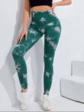 High Waist Seamless Tie Dye Leggings