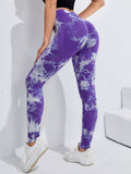 High Waist Seamless Tie Dye Leggings