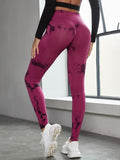 High Waist Seamless Tie Dye Leggings