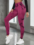 High Waist Seamless Tie Dye Leggings