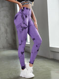 High Waist Seamless Tie Dye Leggings