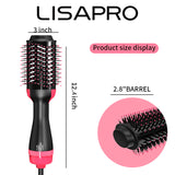 LISAPRO Hot Air Brush Hair Dryer |  Volumizer