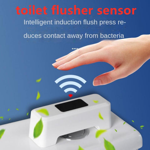 Automatic Toilet Flusher Button