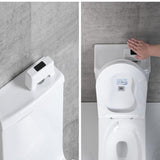 Automatic Toilet Flusher Button