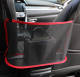 Car Net Pocket Handbag Holder Auto Seat Storage Between Seat Storage Pet Net Barrier Dog Net Barrier Car Interior Accessories
